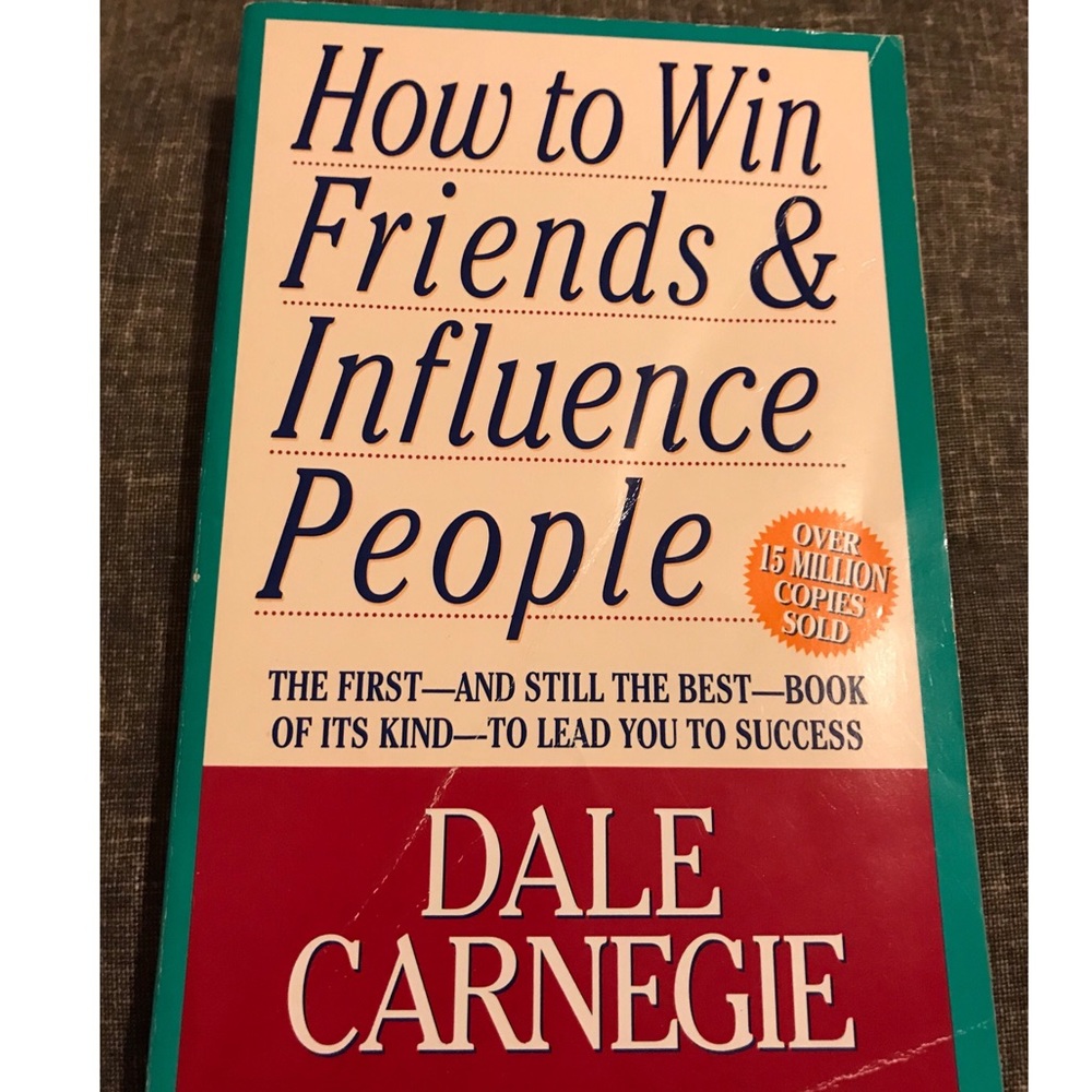 How to win friends and influence people book